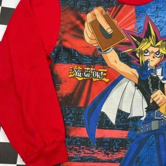 Vintage Kids Yu-Gi-Oh Long Sleeve Shirt Size 5/6 - Picture 2 of 6